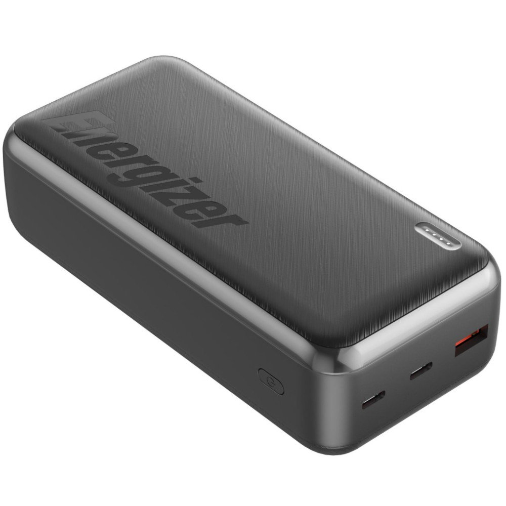 Павербанк Energizer UE30055PQ 30000 мАч 22,5 Вт, черный