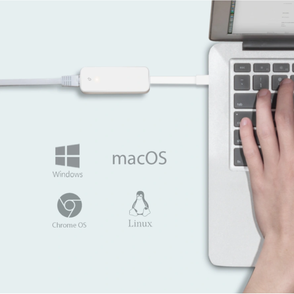 Мережевий адаптер TP-link UE300C (USB-C to RJ45)