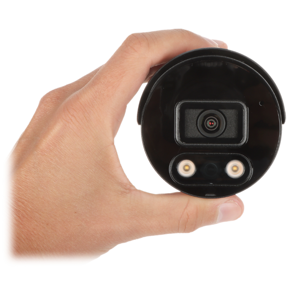 8 Мп IP-відеокамера вулична Uniview IPC2128SB-ADF28KMC-I0 Black з PoE