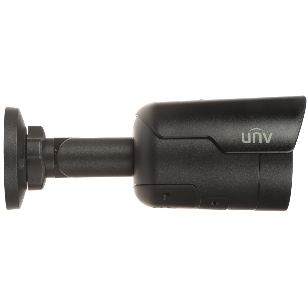 8 Мп IP-відеокамера вулична Uniview IPC2128SB-ADF28KMC-I0 Black з PoE