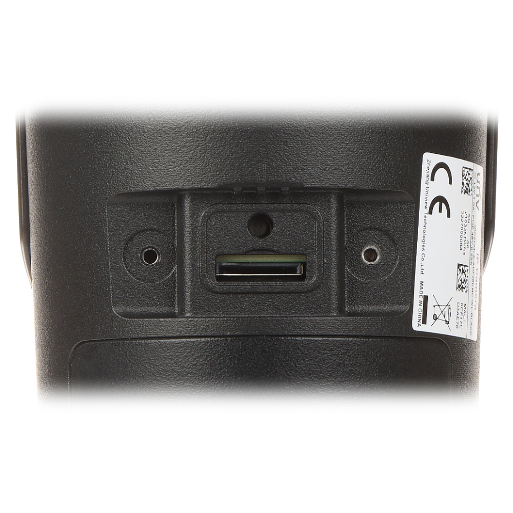 8 Мп IP-відеокамера вулична Uniview IPC2128SB-ADF28KMC-I0 Black з PoE