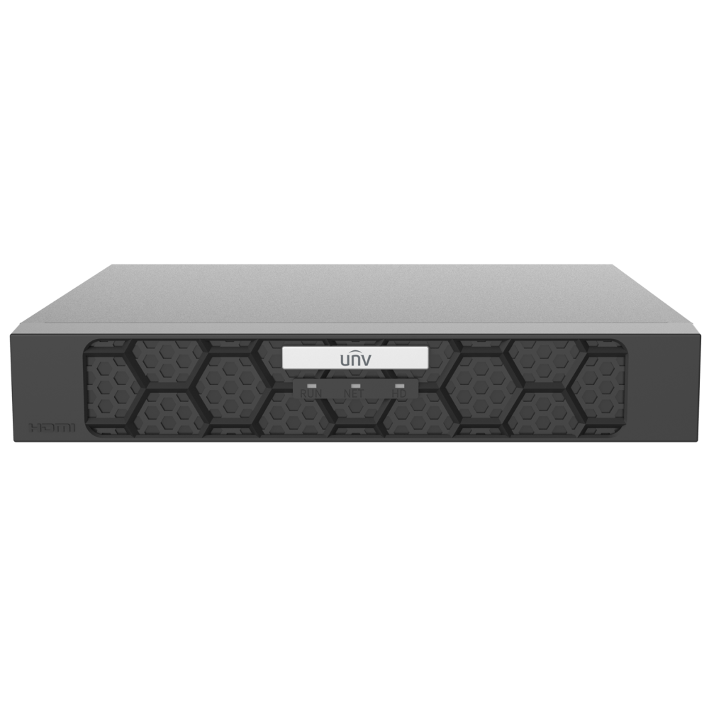 4-канальный NVR-видеорегистратор Uniview NVR501-04B-P4-A Black