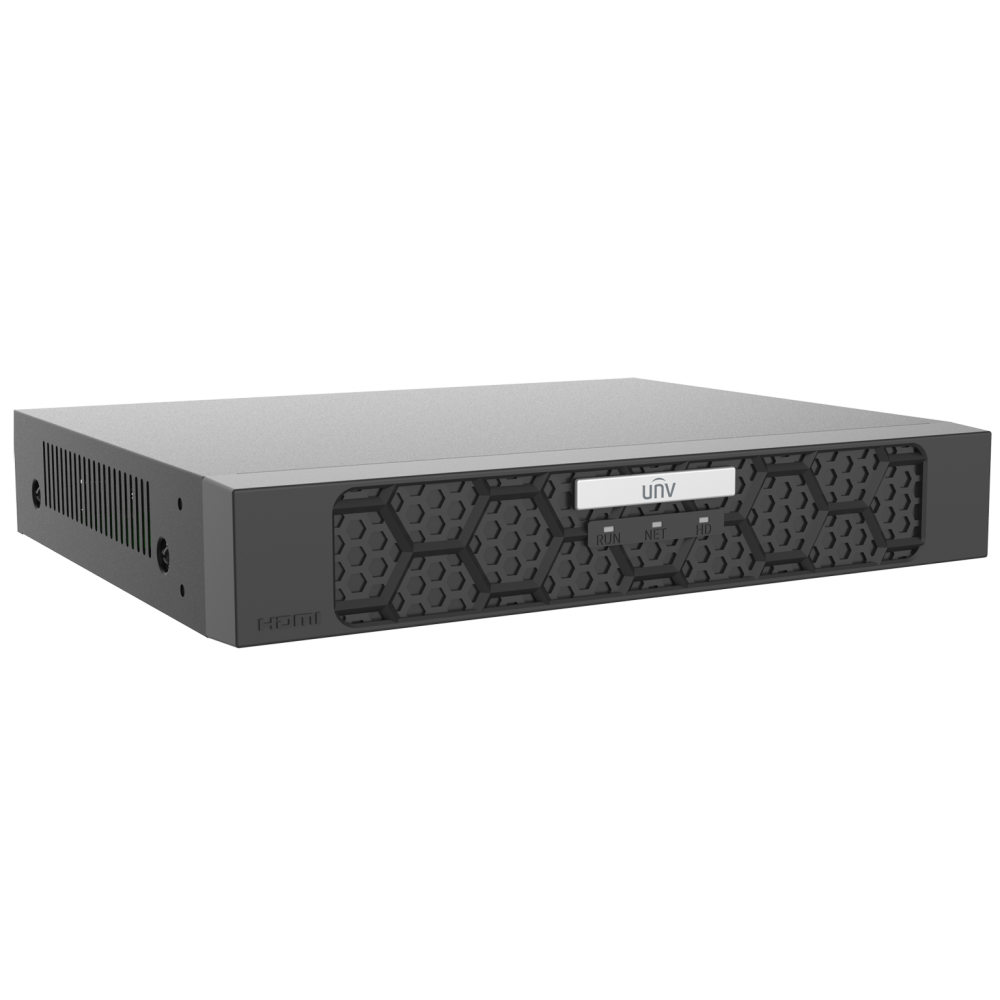 4-канальный NVR-видеорегистратор Uniview NVR501-04B-P4-A Black