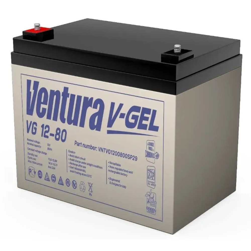 Аккумулятор Ventura VG 12-80 Gel 12V 80Ah