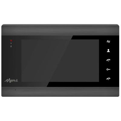 Відеодомофон Myers M-72SD Wi-Fi 7" Black