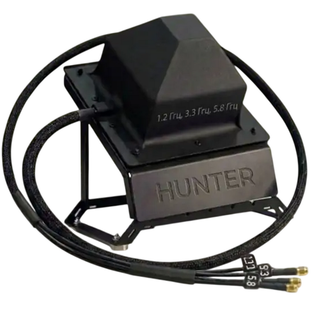Детектор дронов VIDEO HUNTER 3 (1.2 ГГц, 5.8 ГГц, 3.3 ГГц) с выносными антеннами 5 м