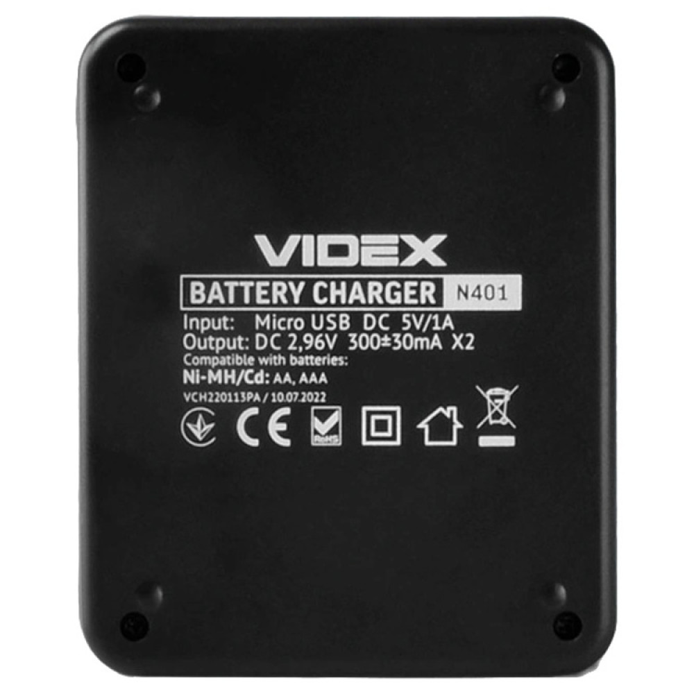 Зарядное устройство для Videx VCH-N401