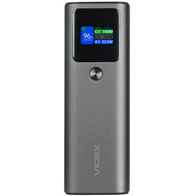 Повербанк 30000mAh VIDEX VPB-316 162W PD140W +Display