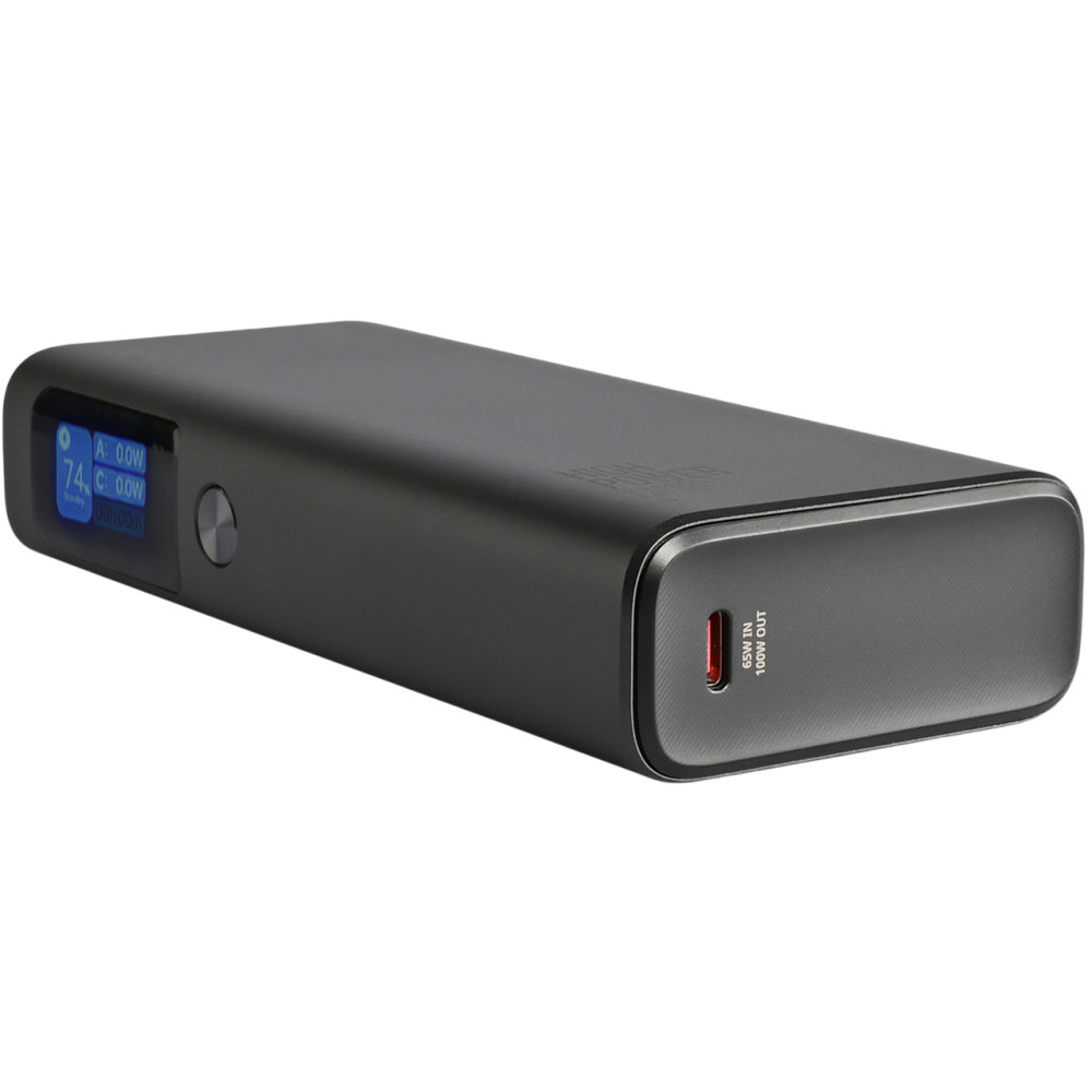 Повербанк 20000mAh VIDEX VPB-323 130W PD100W +Display