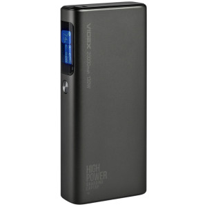 Повербанк 20000mAh VIDEX VPB-323 130W PD100W +Display