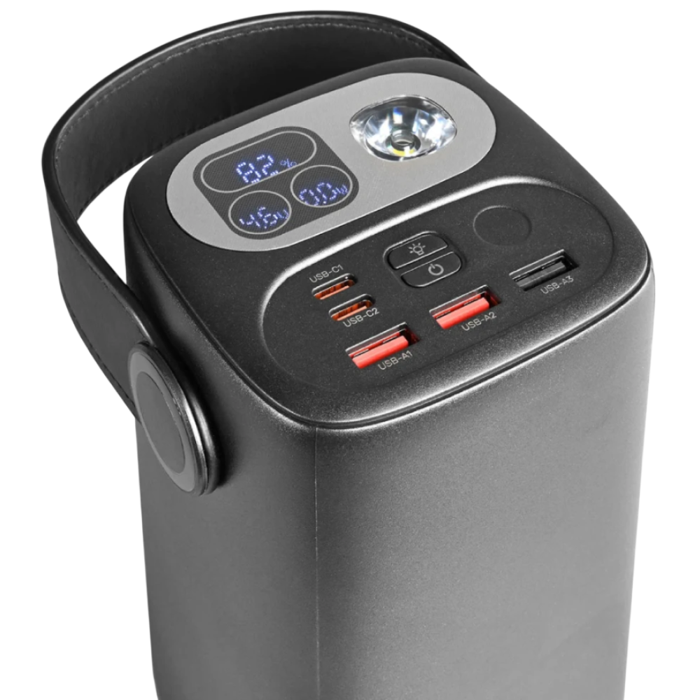 Повербанк Videx TITANUM WC60 PD100W Black 60000 мА·г
