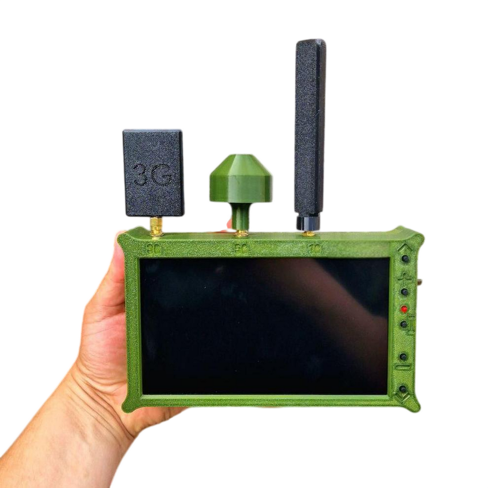 Портативний відеоперехоплювач FPV-дронів VIDIK-P V3 (1.2 / 3.3 / 5.8 ГГц)