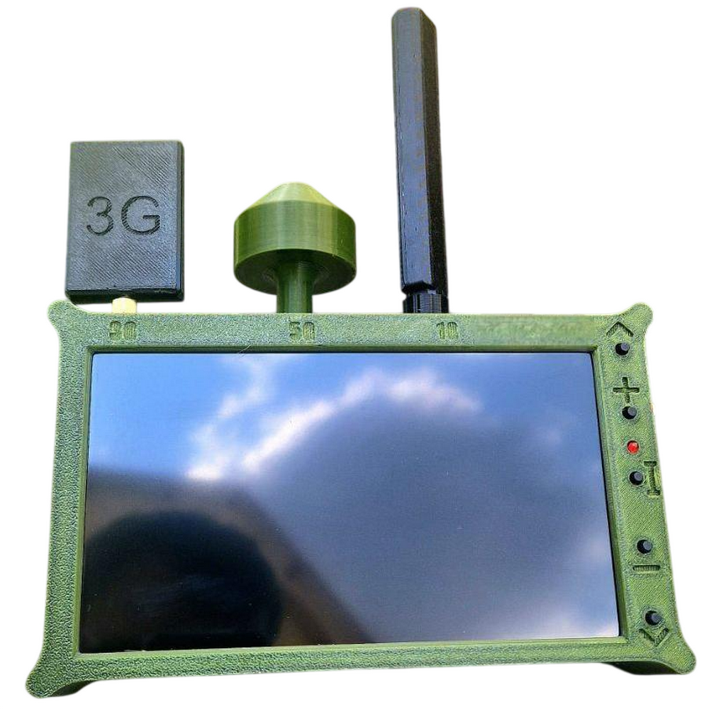 Портативний відеоперехоплювач FPV-дронів VIDIK-P V3 (1.2 / 3.3 / 5.8 ГГц)