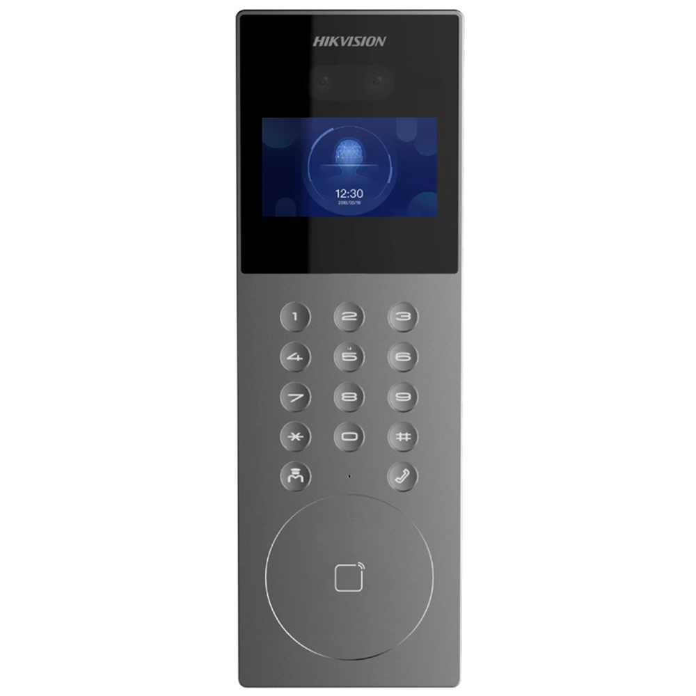 Виклична IP-відеопанель Hikvision DS-KD9203-E6 багатоабонентська з детекцією облич
