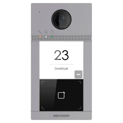 Виклична Wi-Fi IP-відеопанель Hikvision DS-KV8113-WME1(C)/Flush/Europe BV