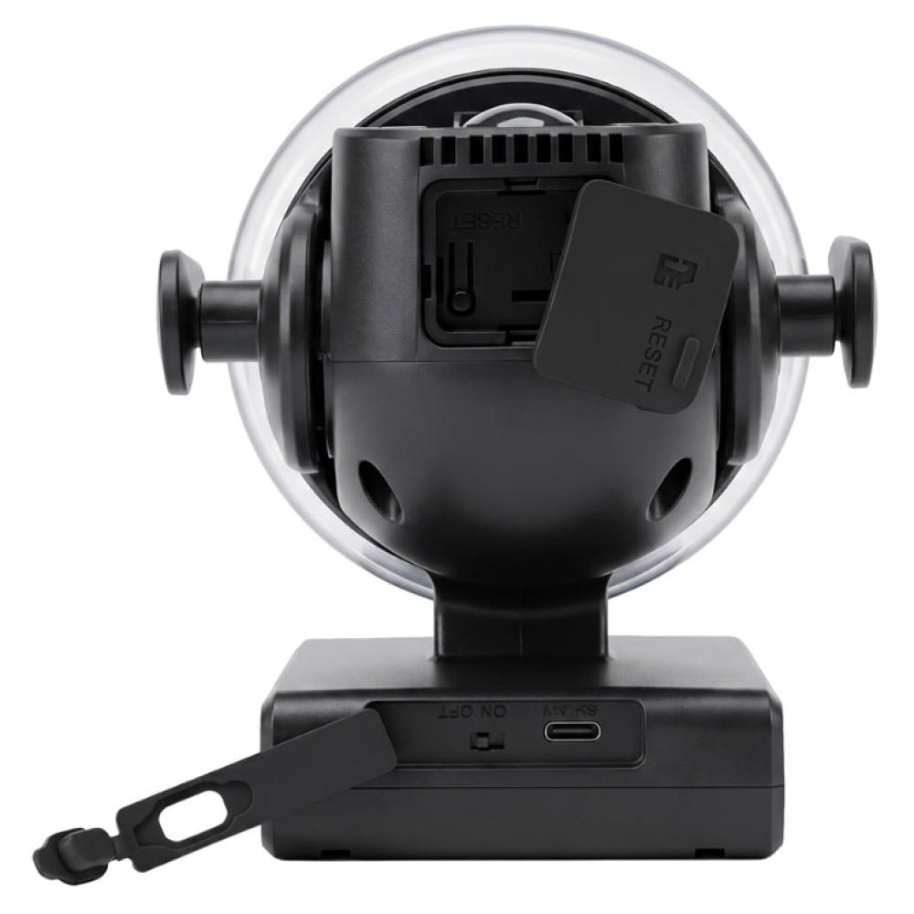 3 Мп Wi-Fi PTZ-відеокамера Light Vision VLC-6103WLS Black, з прожектором та сонячною панеллю