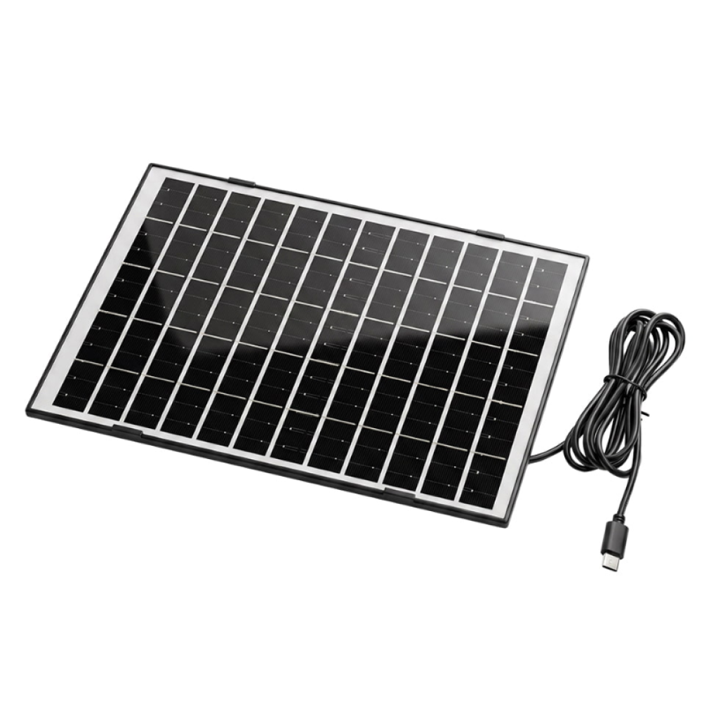 3 Мп Wi-Fi PTZ-відеокамера Light Vision VLC-6103WLS Black, з прожектором та сонячною панеллю