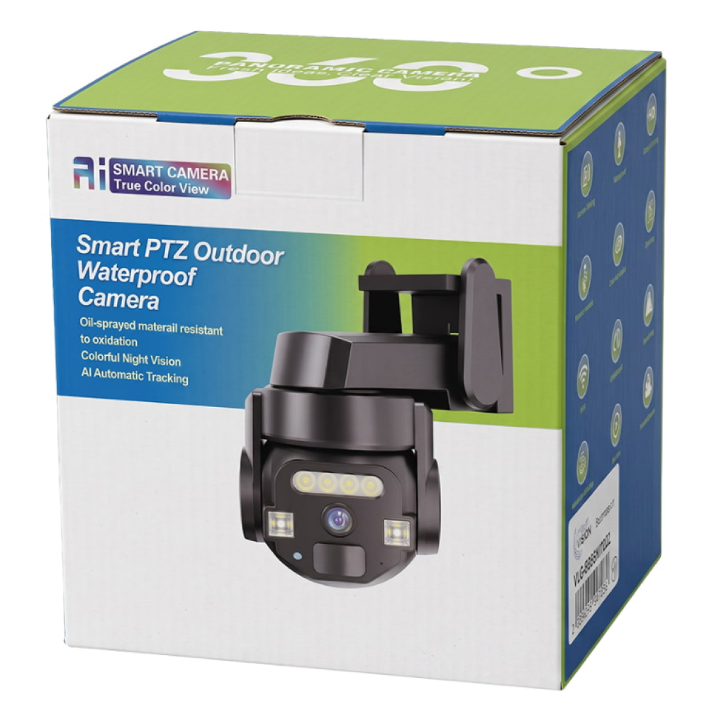 6 Мп Wi-Fi PTZ-відеокамера Light Vision VLC-9606WI10ZL (2 х 3Mp)