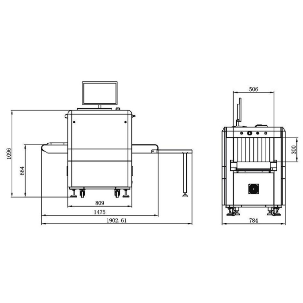 Система рентгенівського контролю AOYODI VO-5030A