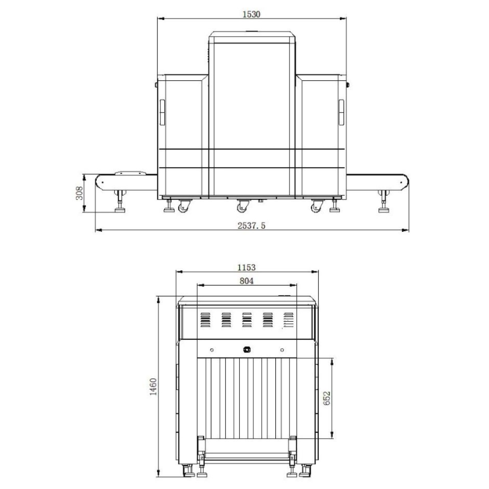 Система рентгеновского контроля AOYODI VO-8065A
