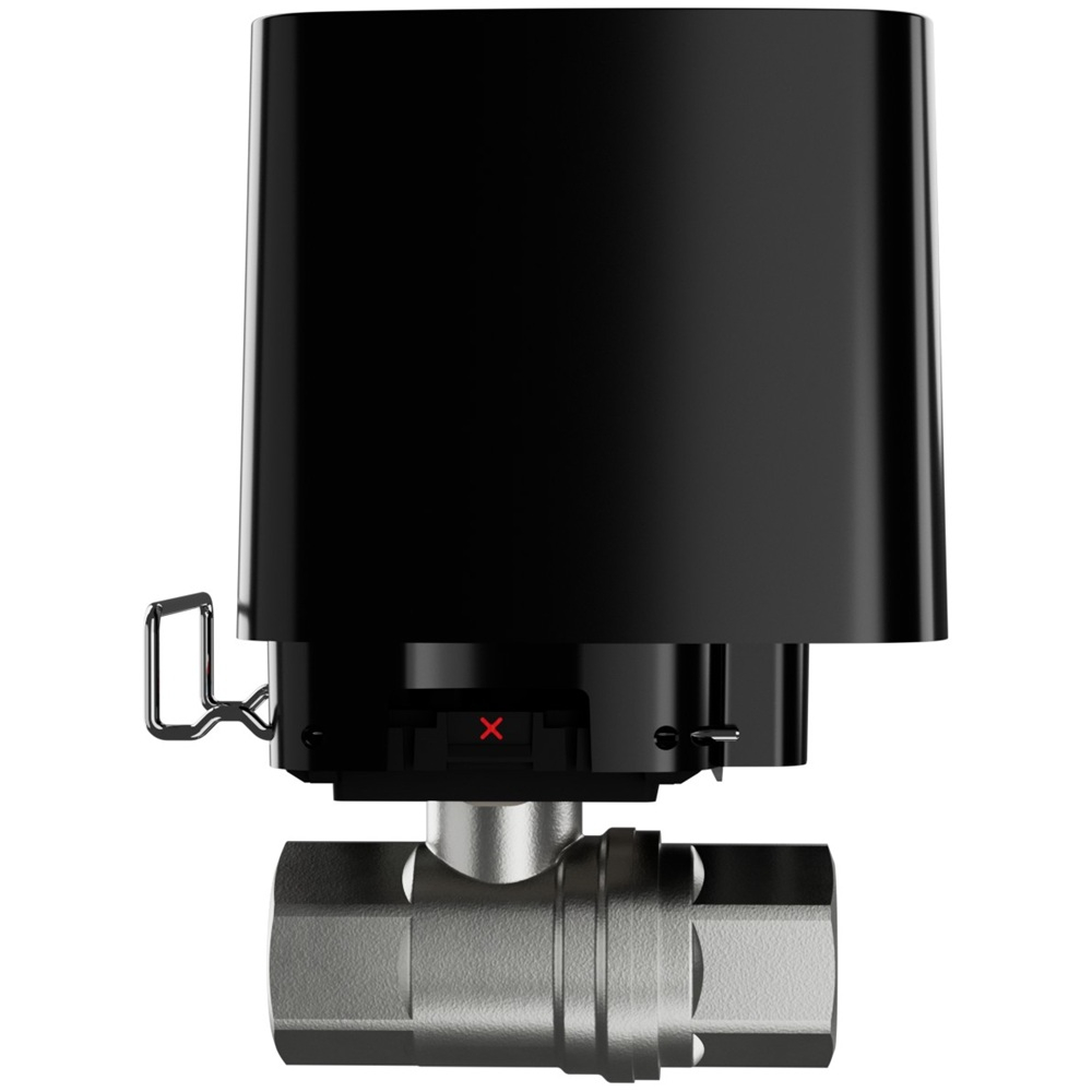 Кран перекрытия воды Ajax WaterStop (3/4" valve) Jeweller black с дистанционным управлением  (52268.155.BL1)