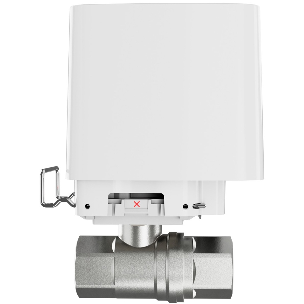 Кран перекрытия воды Ajax WaterStop (3/4" valve) Jeweller white с дистанционным управлением (52269.155.WH1)