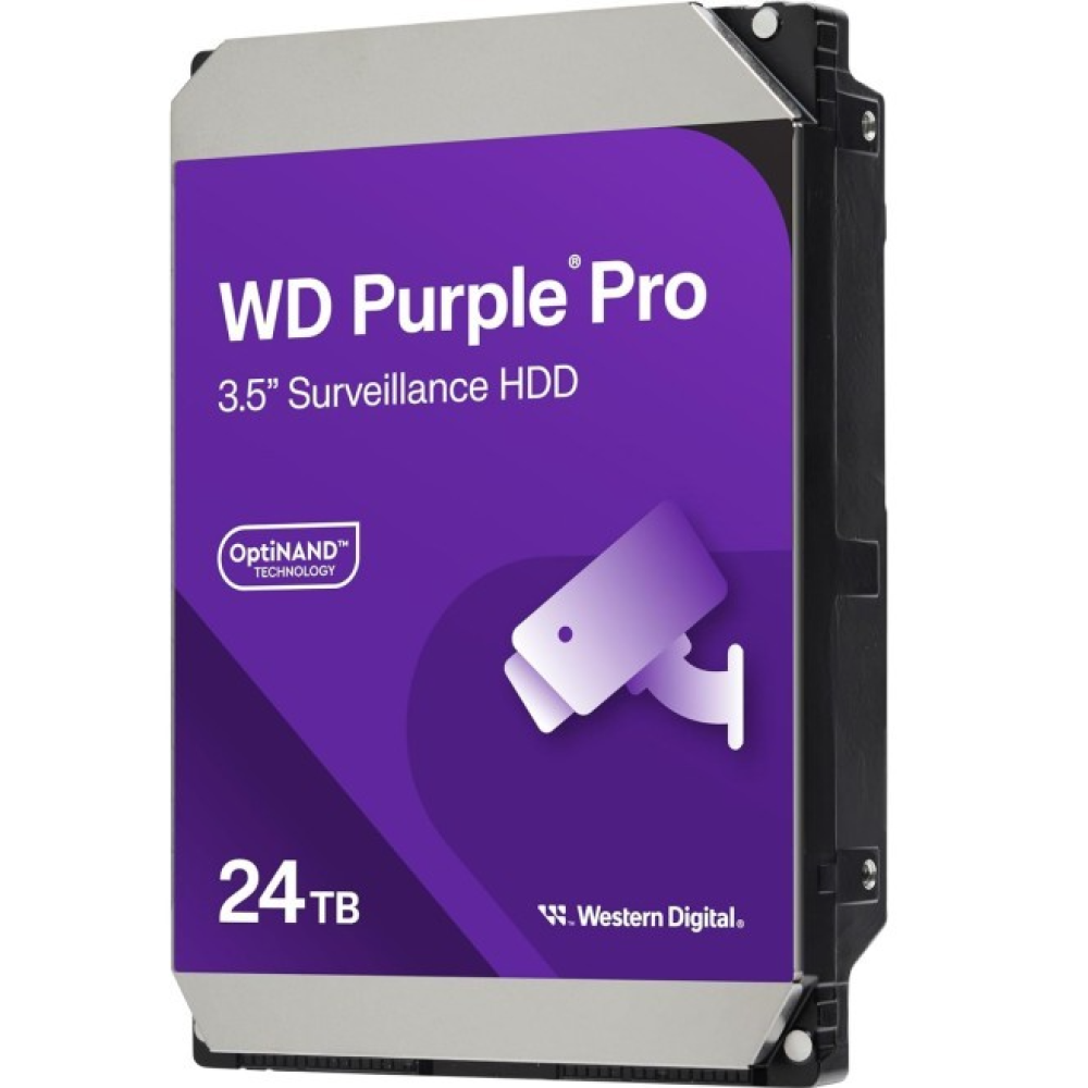 Жорсткий диск 24TB Western Digital WD Purple Pro WD241PURP (7200rpm 512MB)