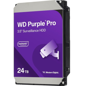 Жесткий диск 24 ТБ Western Digital WD Purple Pro WD241PURP (7200 об/мин, 512 МБ)