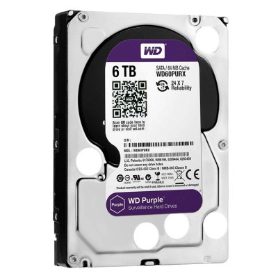 Жорсткий диск Western Digital WD60PURX 6 Тб