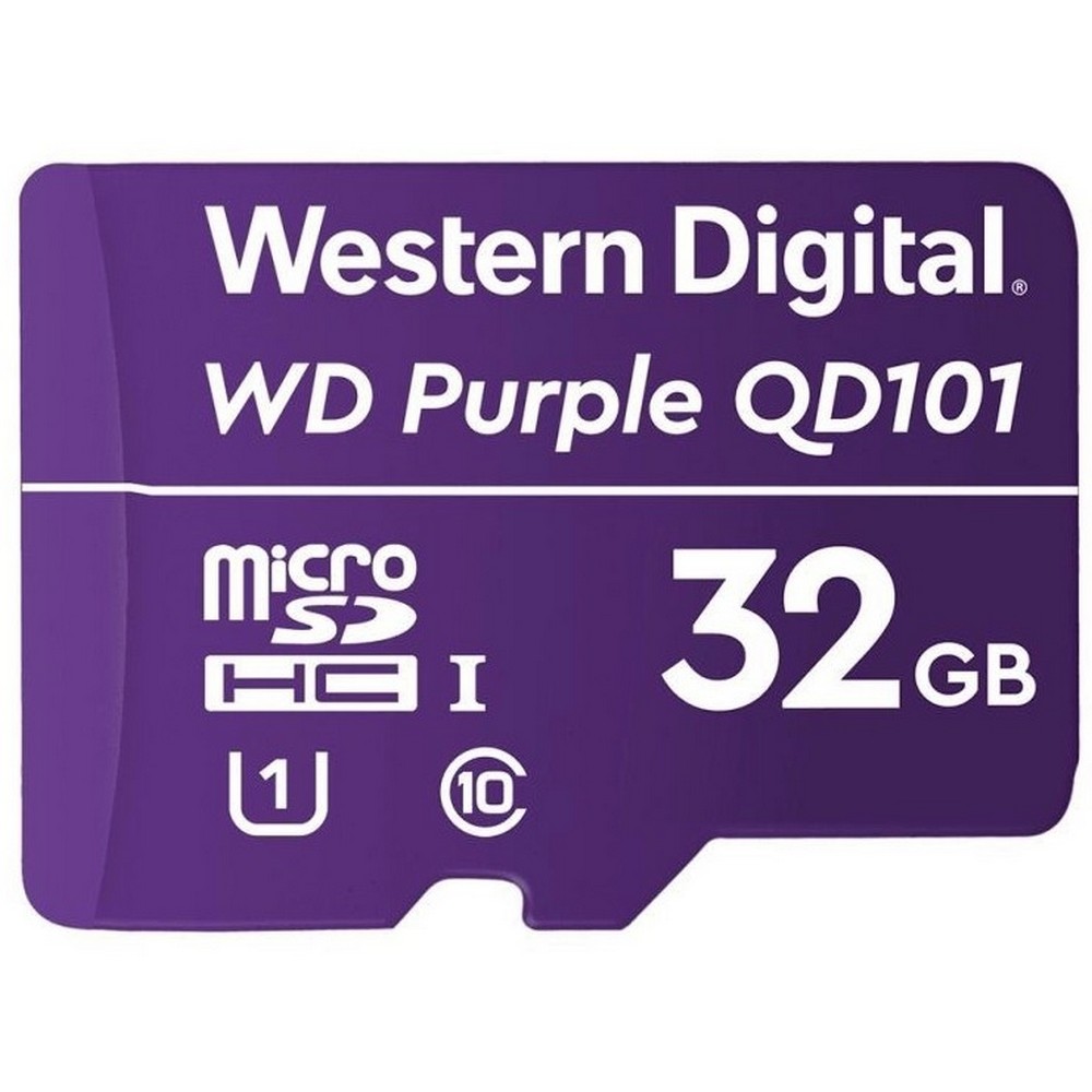 Карта пам'яті Western Digital MICRO SDXC 32GB UHS-I WDD032G1P0C WDC спеціалізована для відеоспостереження