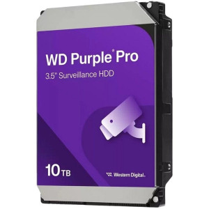Жорсткий диск 10TB Western Digital WD Purple Pro WD102PURP для відеоспостереження з AI