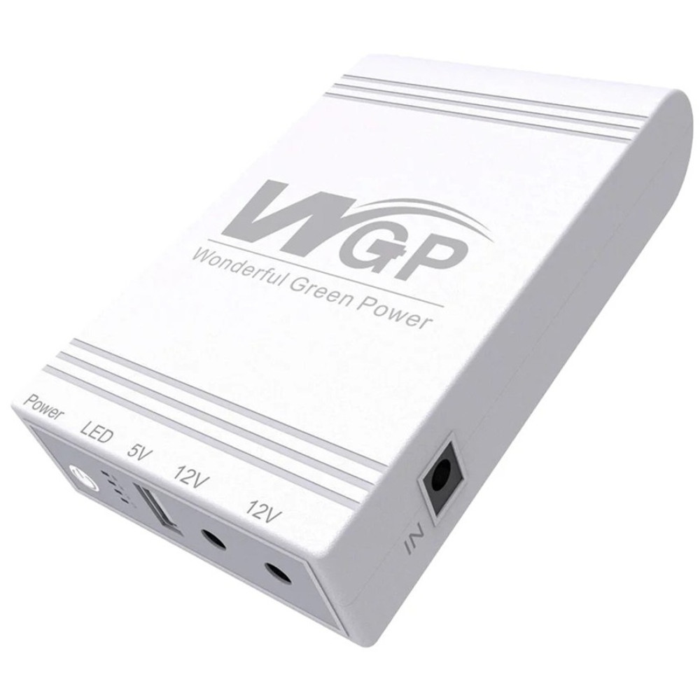 ДБЖ Mini UPS WGP UPS103A 10400mAh 5V/12V/12V, Li-ion 4*2.6Ah, для роутера і медіаконвертера