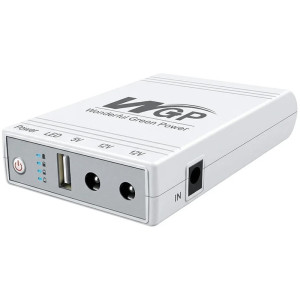ДБЖ Mini UPS WGP UPS103C 16000mAh 5V/12V/12V, Li-ion 4*4Ah, для роутера і медіаконвертера