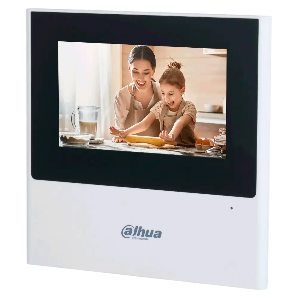 Комплект Dahua Mіні DHI-VTH2611L-WP 4.3" Wi-Fi+DHI-VTO2111D-P-S2