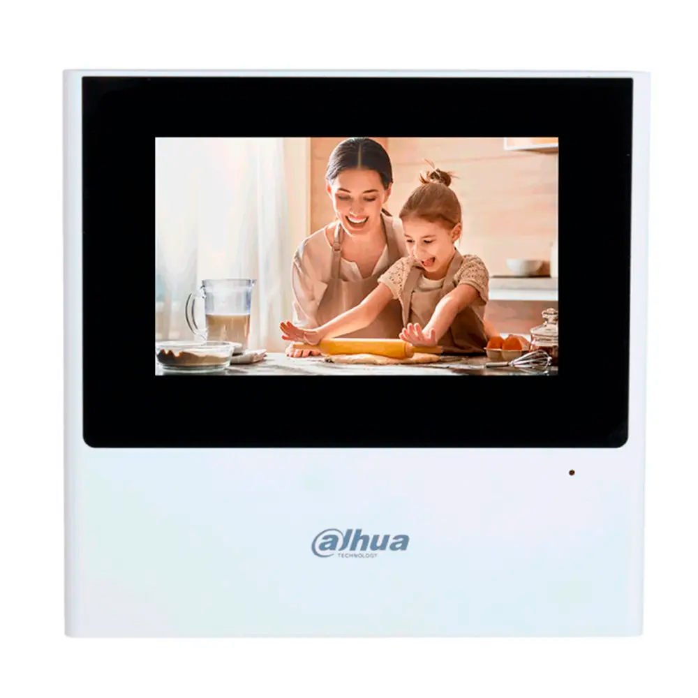 Комплект Dahua Mіні DHI-VTH2611L-WP 4.3" Wi-Fi+DHI-VTO2111D-P-S2