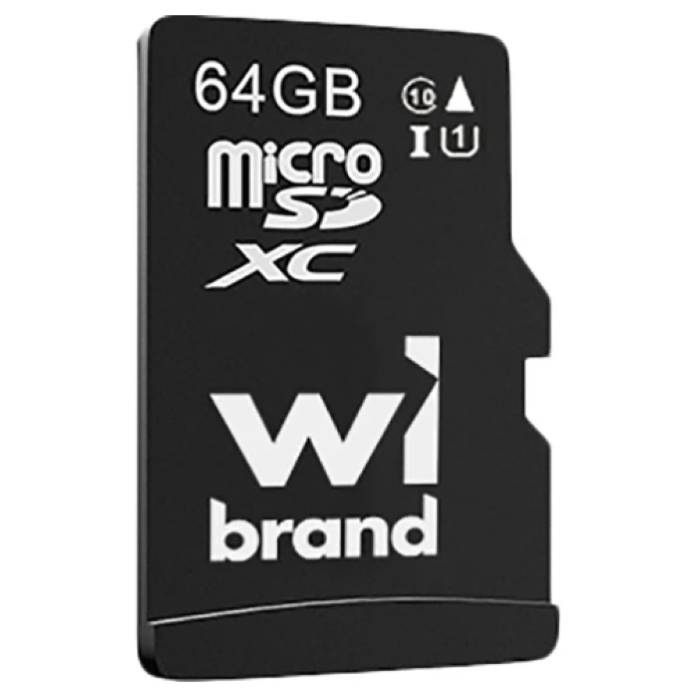 Карта пам'яті microSDXC (UHS-1) Wibrand 64Gb class 10 (WICDXU1/64GB)