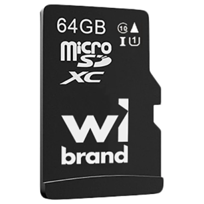 Карта пам'яті microSDXC (UHS-1) Wibrand 64Gb class 10 (WICDXU1/64GB)