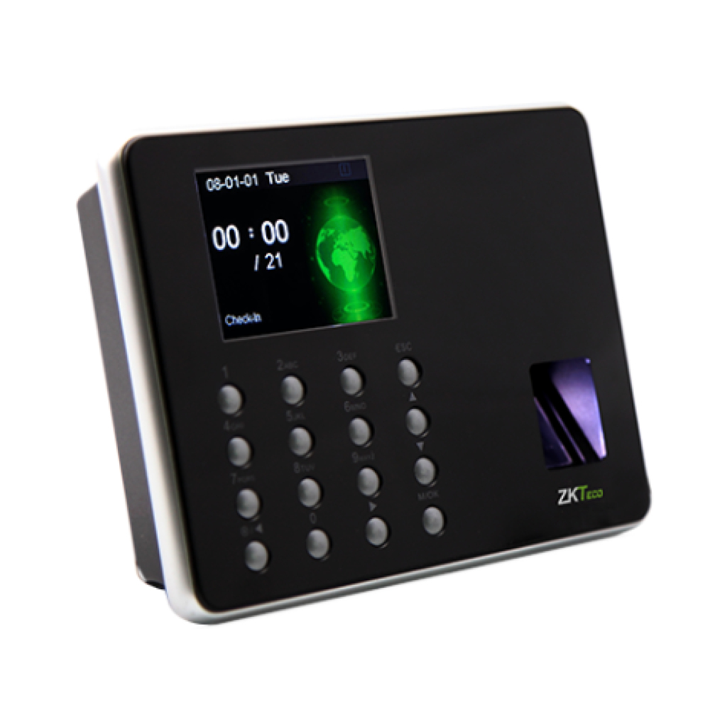 Биометрический терминал ZKTeco WL30 black со считывателем отпечатка пальца
