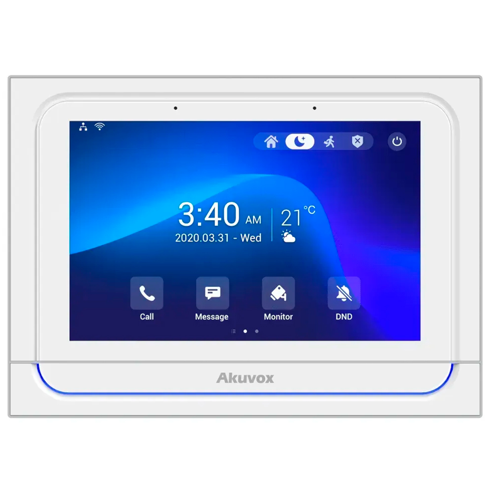 Wi-Fi SIP-видеодомофон 7" Akuvox X933W White