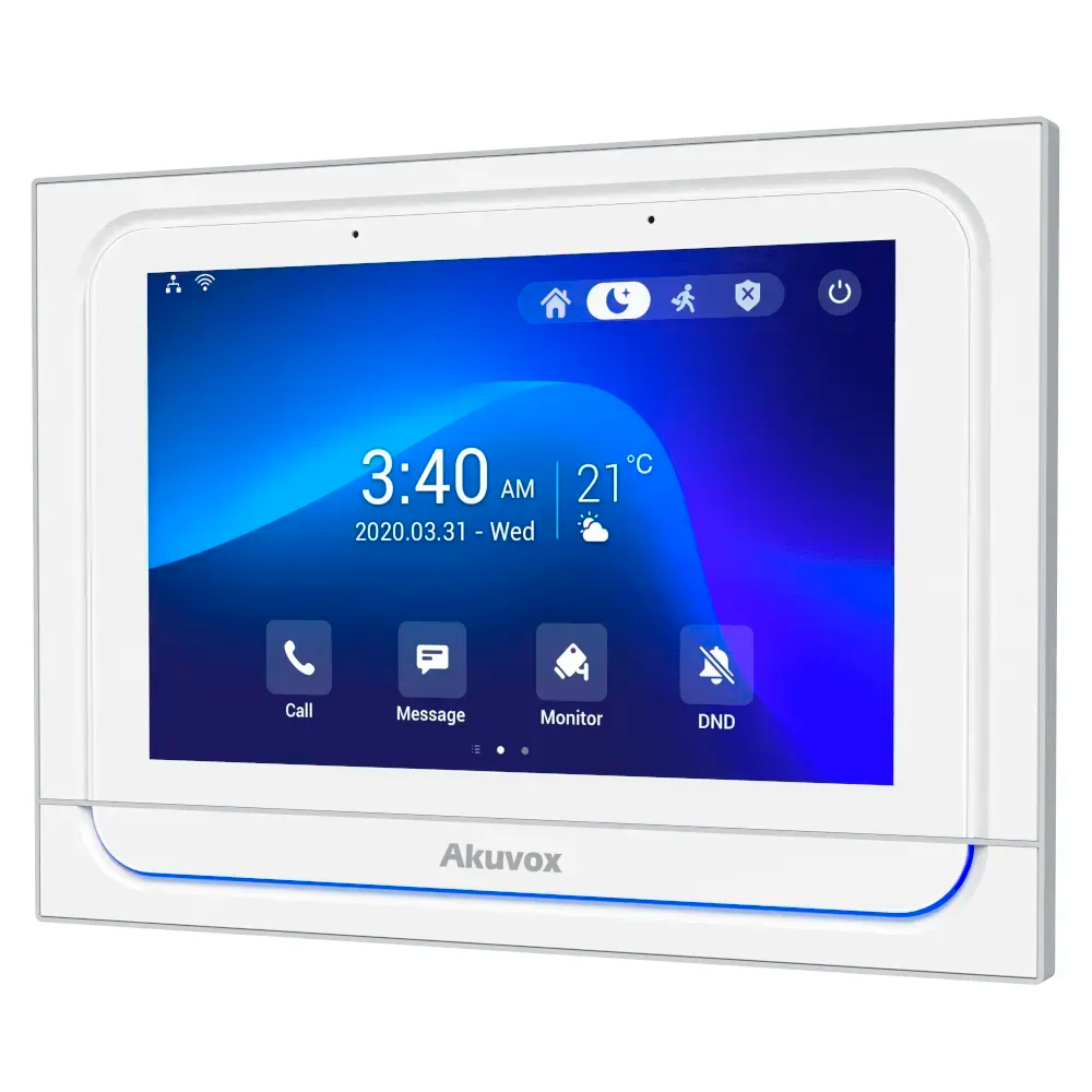 Wi-Fi SIP-видеодомофон 7" Akuvox X933W White