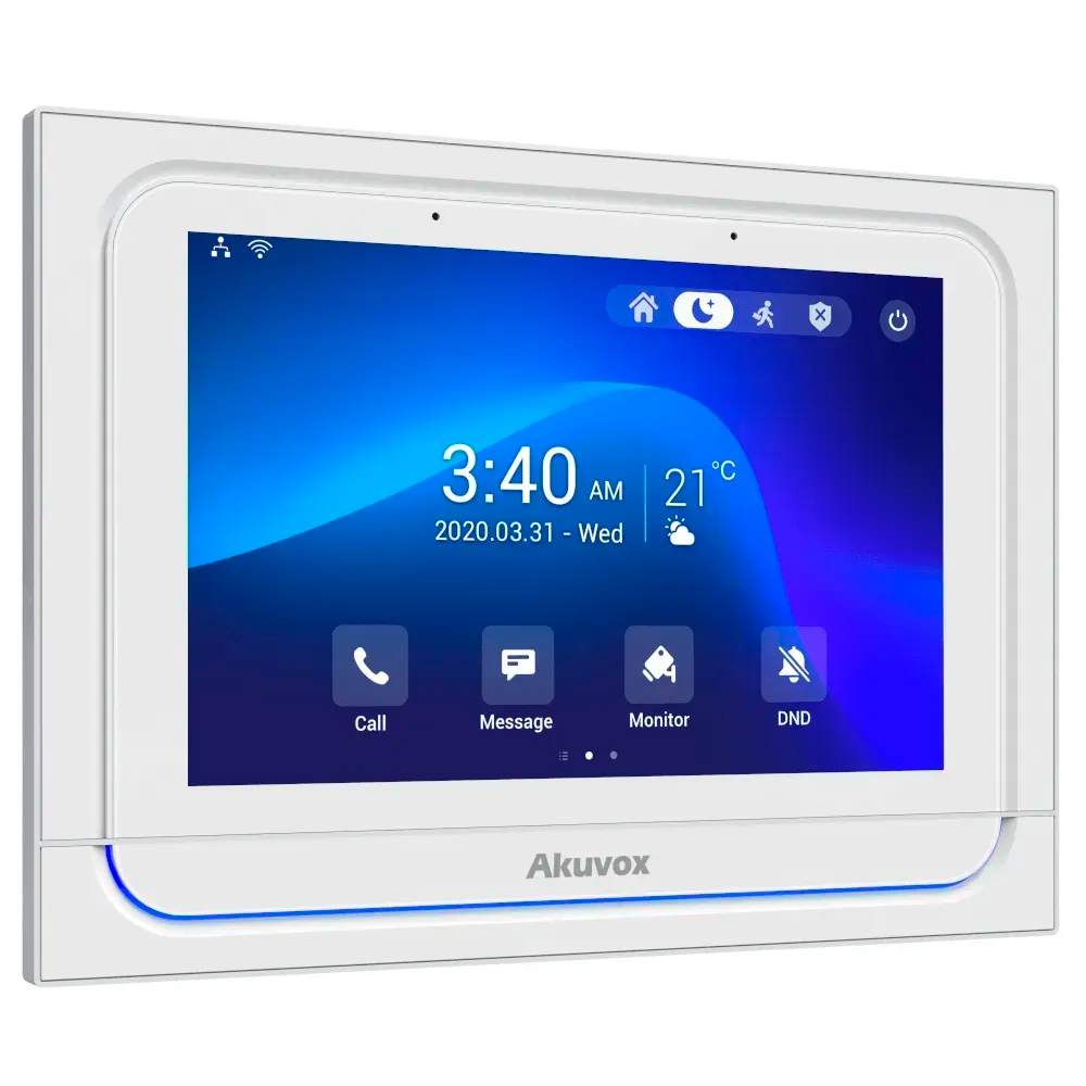 Wi-Fi SIP-видеодомофон 7" Akuvox X933W White