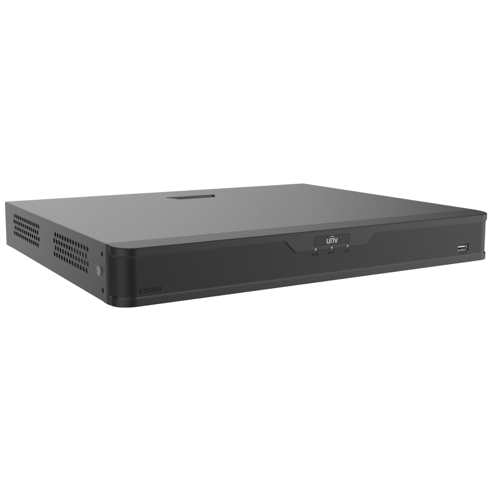 32-канальный мультигибридный регистратор Uniview XVR302-32Q3 Black