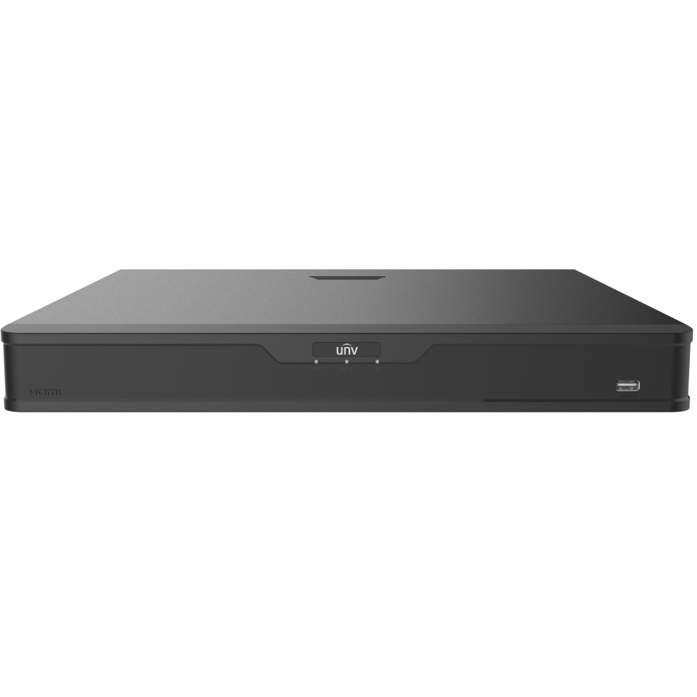32-канальный мультигибридный регистратор Uniview XVR302-32Q3 Black