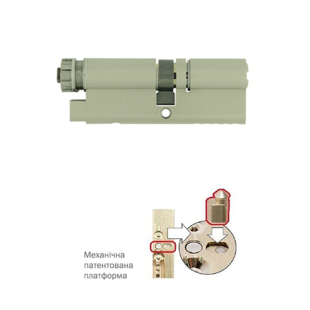 Цилиндр Mul-t-lock DIN KT *Interactive+ 100 NST 40Zx60 CAM30 Enter 2KEY DND3D BLUE 264S+ BOX  (уценка)