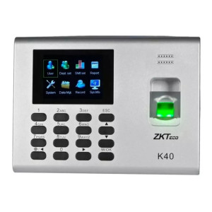 Биометрический терминал ZKTeco K40 [ID] [FP] с аккумулятором