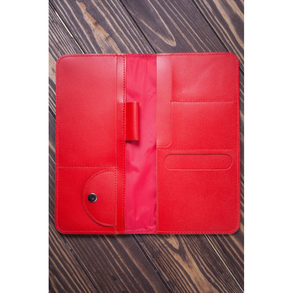 Дорожный органайзер для документов с RFID защитой LOCKER's LT-Red