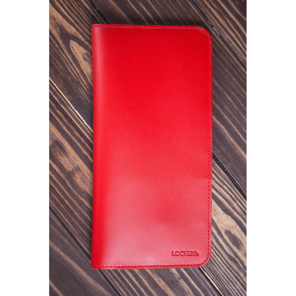 Дорожный органайзер для документов с RFID защитой LOCKER's LT-Red
