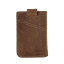 Кожаный картхолдер с RFID защитой LOCKER's LH3-Brown