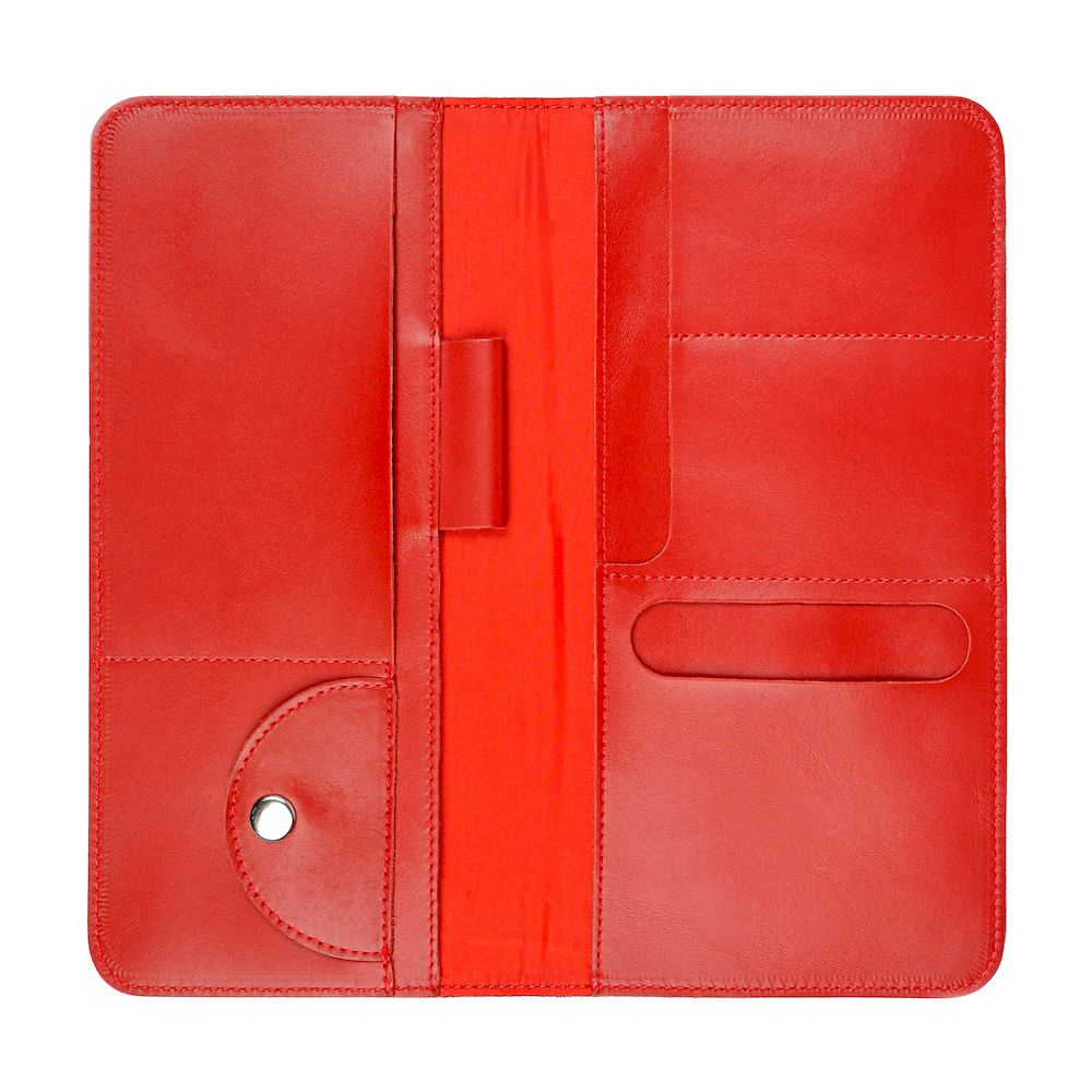 Дорожный органайзер для документов с RFID защитой LOCKER's LT-Red
