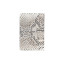Екрануюча обкладинка з RFID захистом для українського ID паспорта з шкіри пітона LOCKER's LIDP-LightBlue